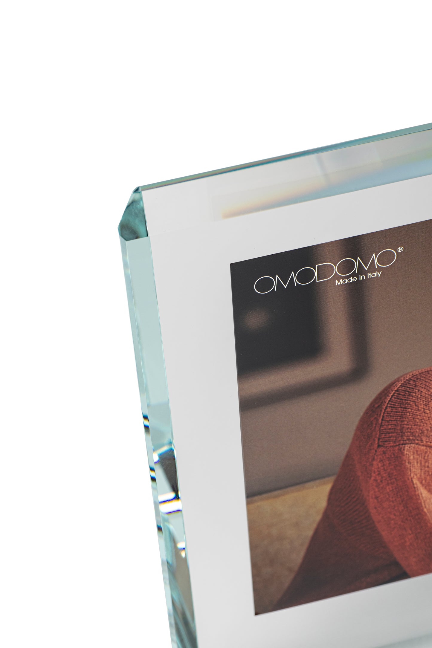 Edo – Portafoto in cristallo extrachiaro Made in Italy