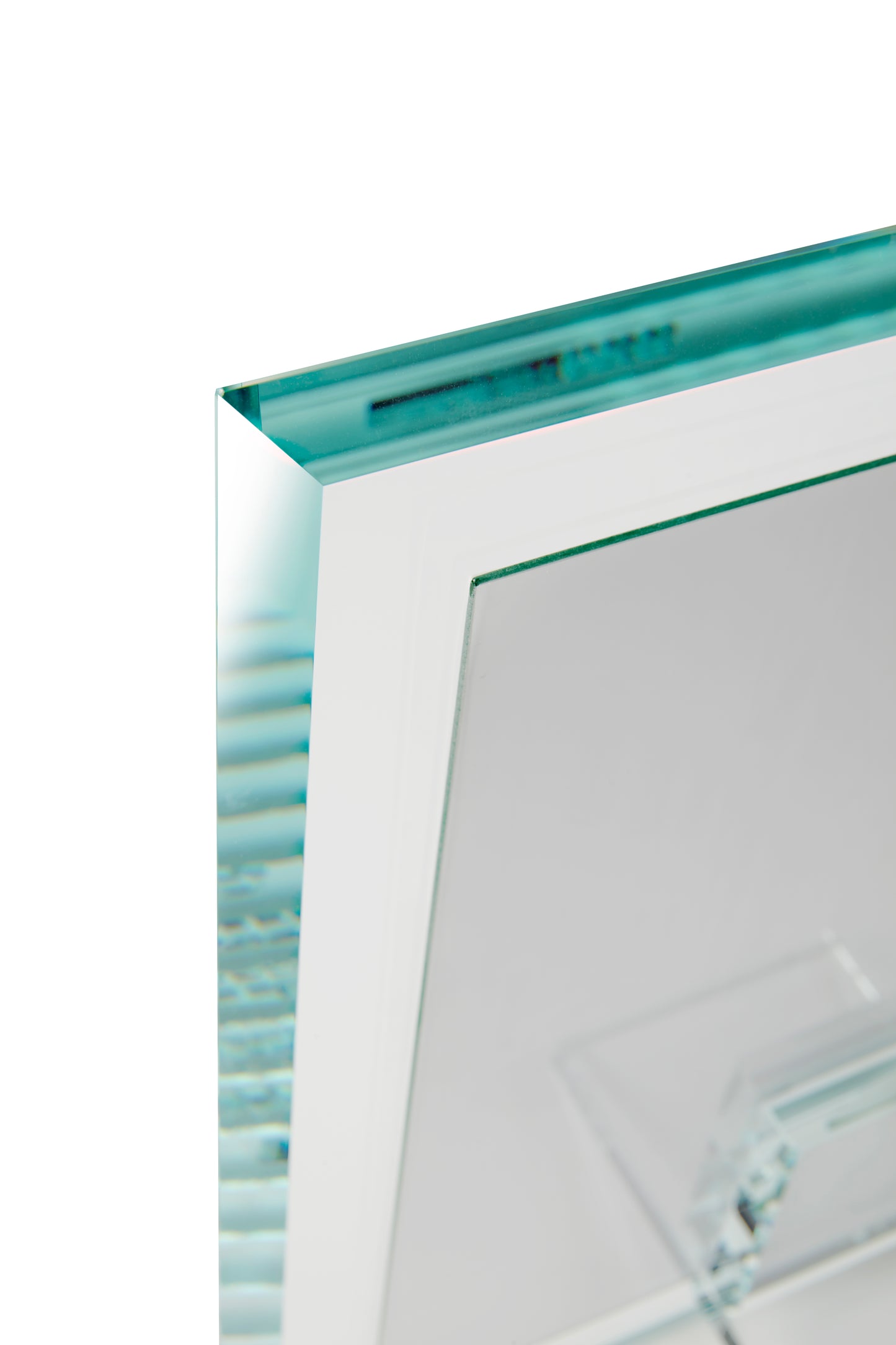 Quadra – Portafoto in cristallo extrachiaro 12 mm Made in Italy