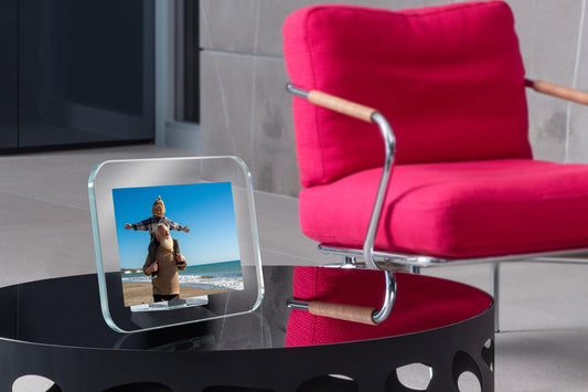 Cornice Raggio in cristallo extrachiaro Made in Italy — Omodomo