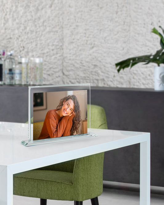 Cornice Trilux in cristallo extrachiaro — il regalo di nozze perfetto firmato Omodomo