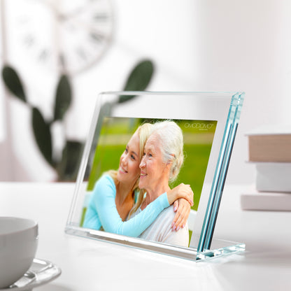 Inkline – Portafoto  in cristallo extrachiaro Made in Italy