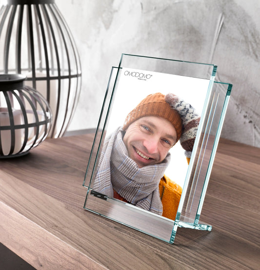 Geometrie — portafoto design cristallo 8mm | Omodomo | Omodomo