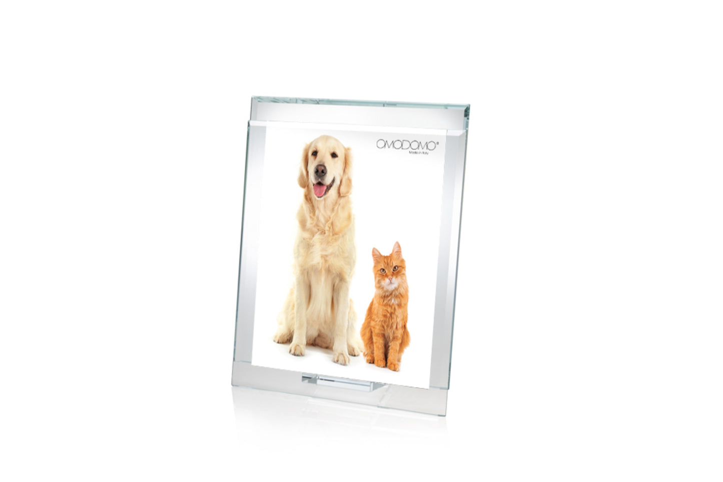 Flo’ – Portafoto in cristallo extrachiaro Made in Italy