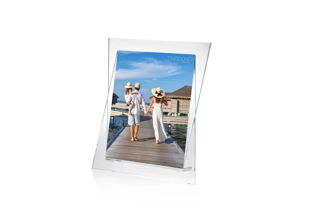 ICS — portafoto cristallo trapezoidale 8mm | Omodomo | Omodomo