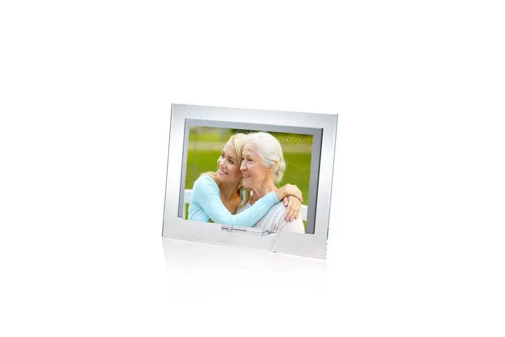 Frame — portafoto cristallo specchiato grigio 8mm | Omodomo | Omodomo