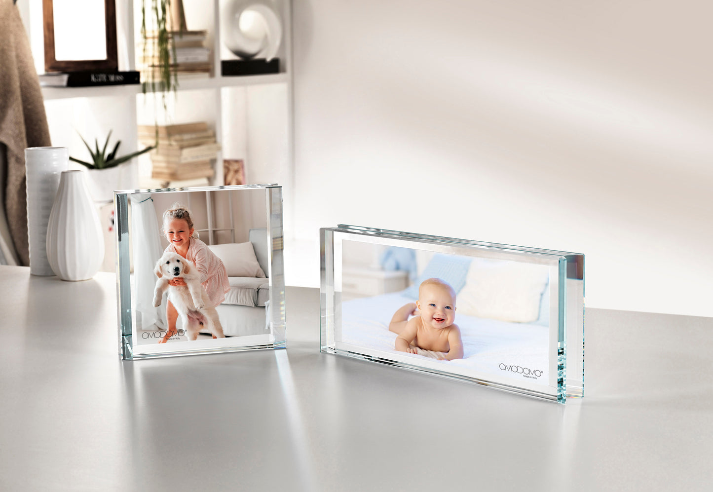 Day – Portafoto in cristallo extrachiaro Made in Italy