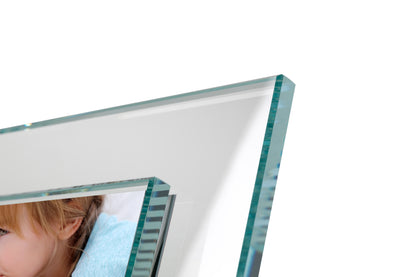 Eco – Portafoto in cristallo extrachiaro Made in Italy