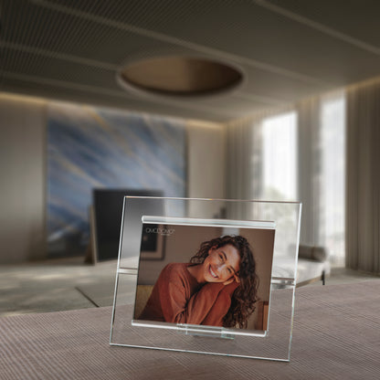 Claire – Portafoto in cristallo extrachiaro Made in Italy