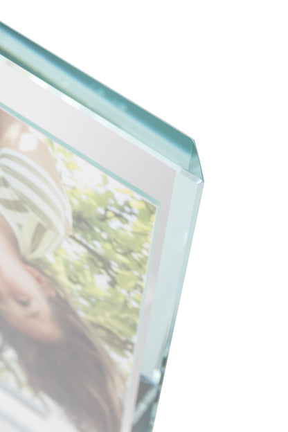 Kontra – Portafoto in cristallo extrachiaro Made in Italy