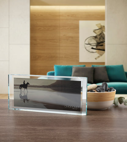 Night – Portafoto in cristallo extrachiaro Made in Italy