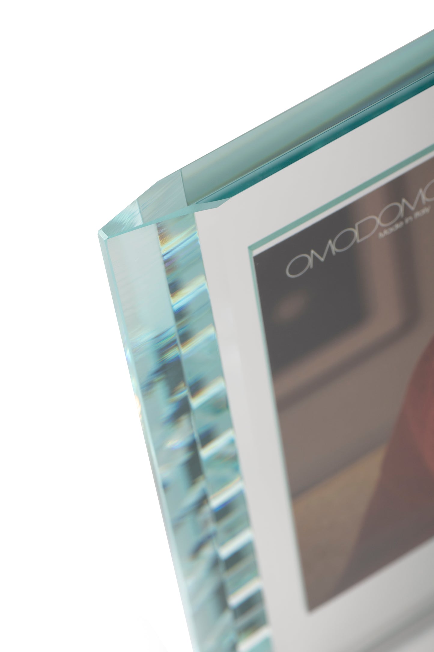 Nitido – Portafoto in cristallo extrachiaro Made in Italy